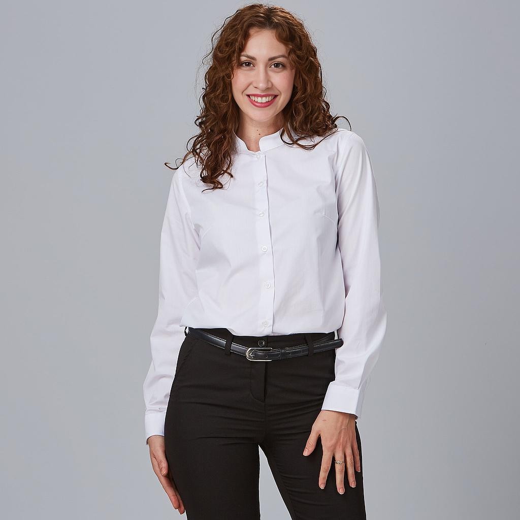 CAMISA MUJER M/L C/MAO ELASTAN "RED LINE"