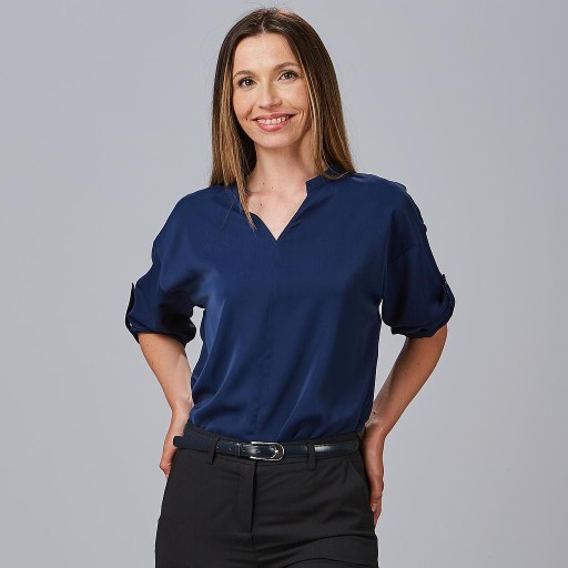BLUSA MUJER MANGA ROLL UP MICAELA 2
