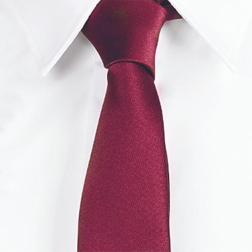 CORBATA SIN NUDO DE PALA ESTRECHA 