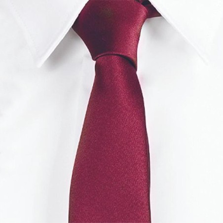 CORBATA SIN NUDO DE PALA ESTRECHA 