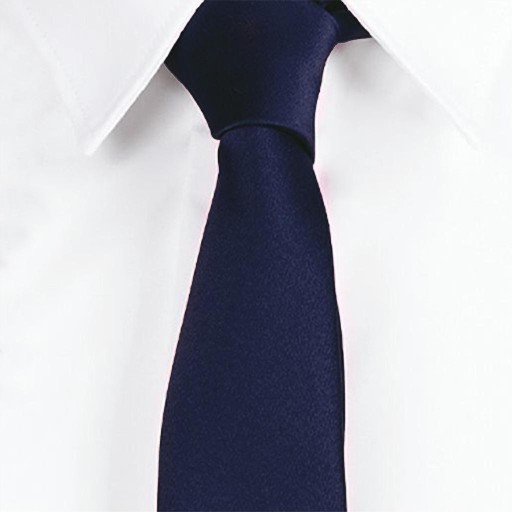 CORBATA SIN NUDO DE PALA ESTRECHA