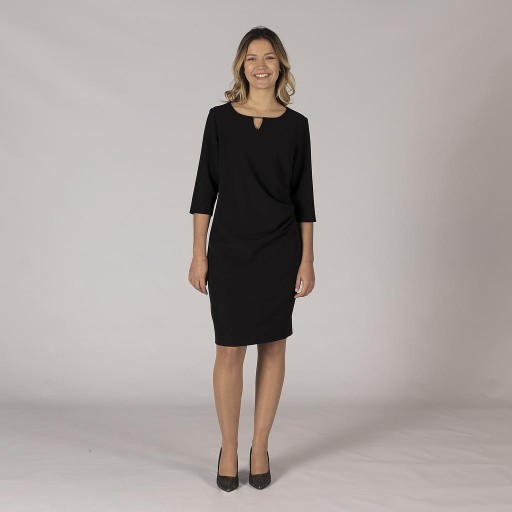 VESTIDO DRAPEADO TRIVIAL 2