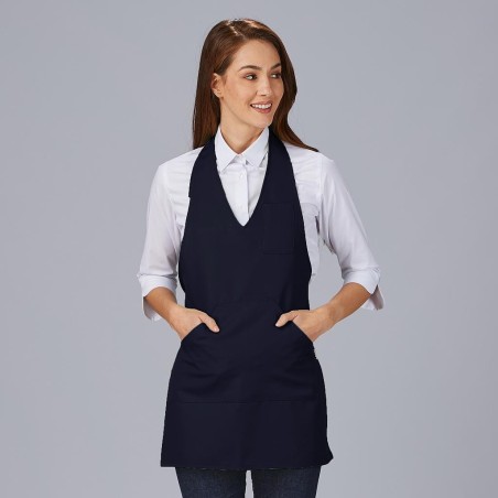 DELANTAL BISTRO SARGA POLIESTER 80X65 CM