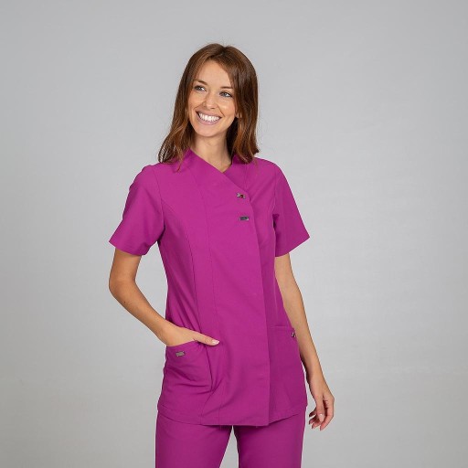 Blusa sanitaria mujer Elena cómoda y antibacteriana | Workers Uniformes 2