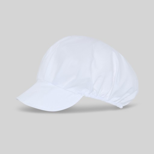 GORRA UNISEX POPELIN BLANCA (PAQ. 10 UNID) 2