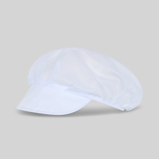 GORRA UNISEX REJILLA VISERA BCA. (PAQ. 10 UNID) 2