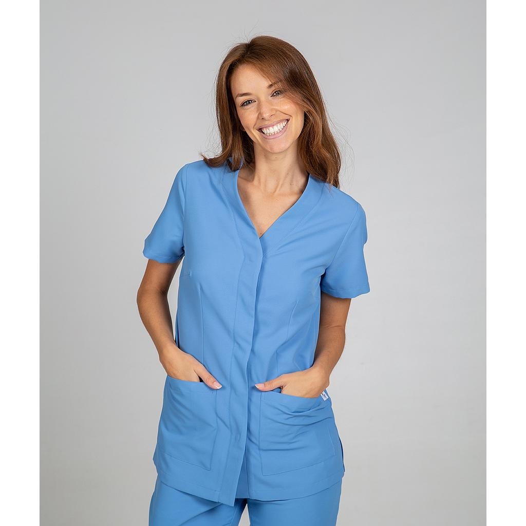 Blusa sanitaria mujer Sonia cómoda y transpirable | Workers Uniformes