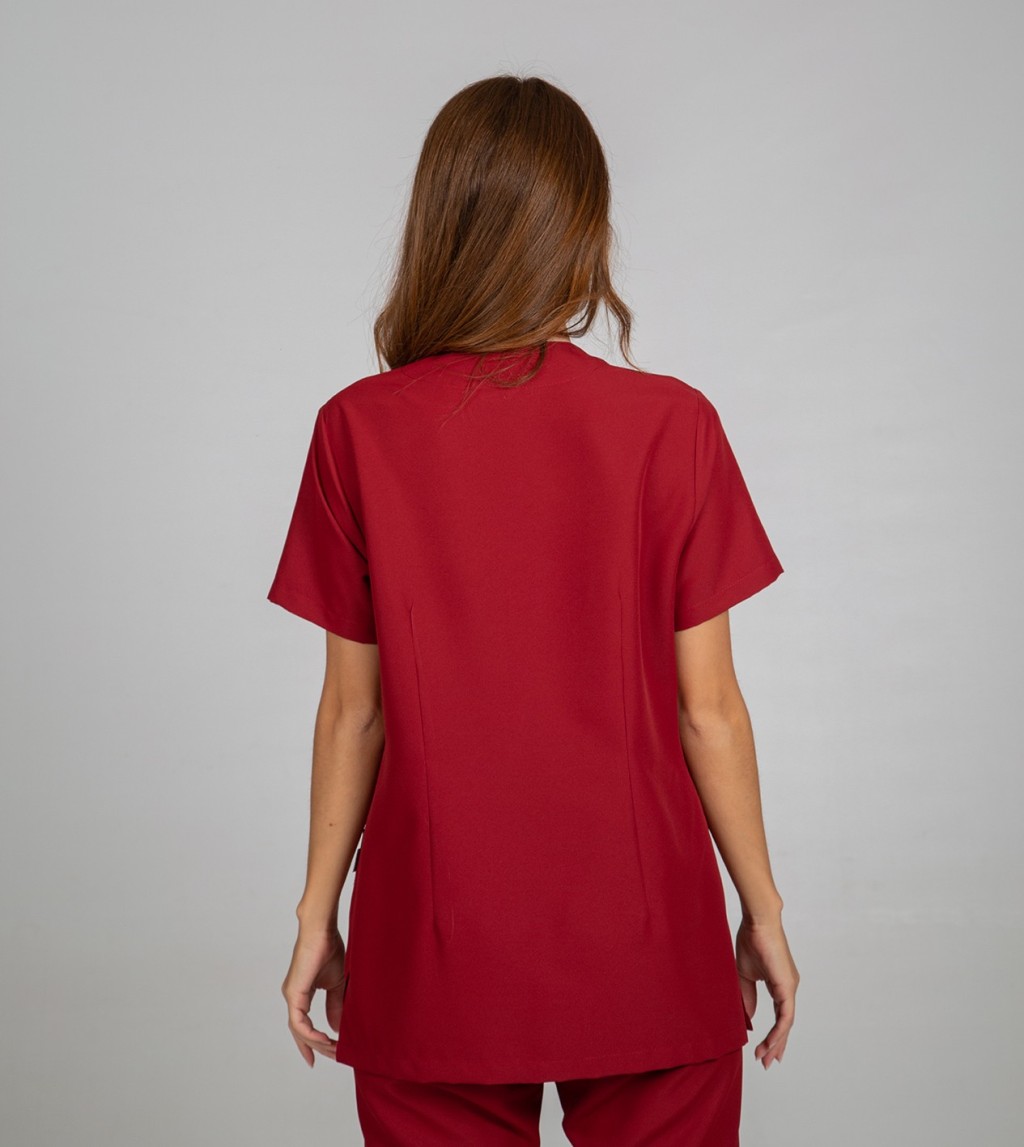 Blusa sanitaria mujer Sonia cómoda y transpirable | Workers Uniformes