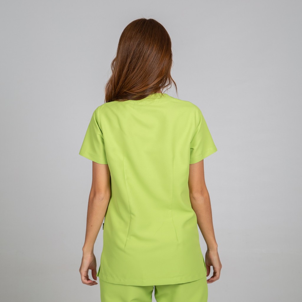 Blusa sanitaria mujer Sonia cómoda y transpirable | Workers Uniformes