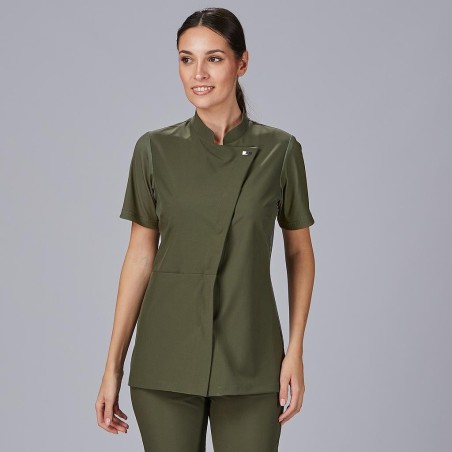 Blusa Mujer Mangas Canalé Della – WORKERS UNIFORMES