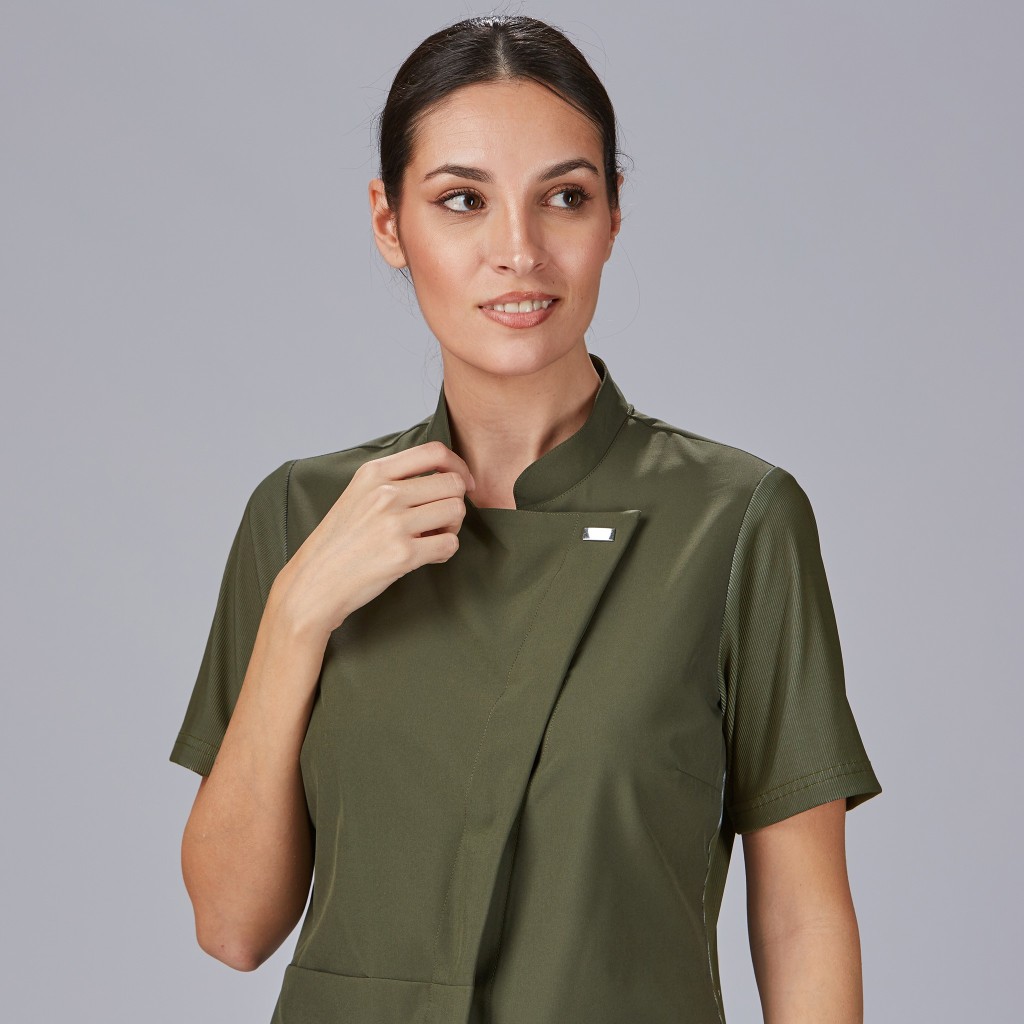Blusa Mujer Mangas Canalé Della – WORKERS UNIFORMES