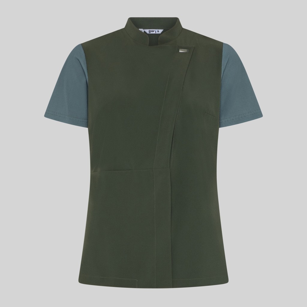Blusa Mujer Mangas Canalé Della – WORKERS UNIFORMES