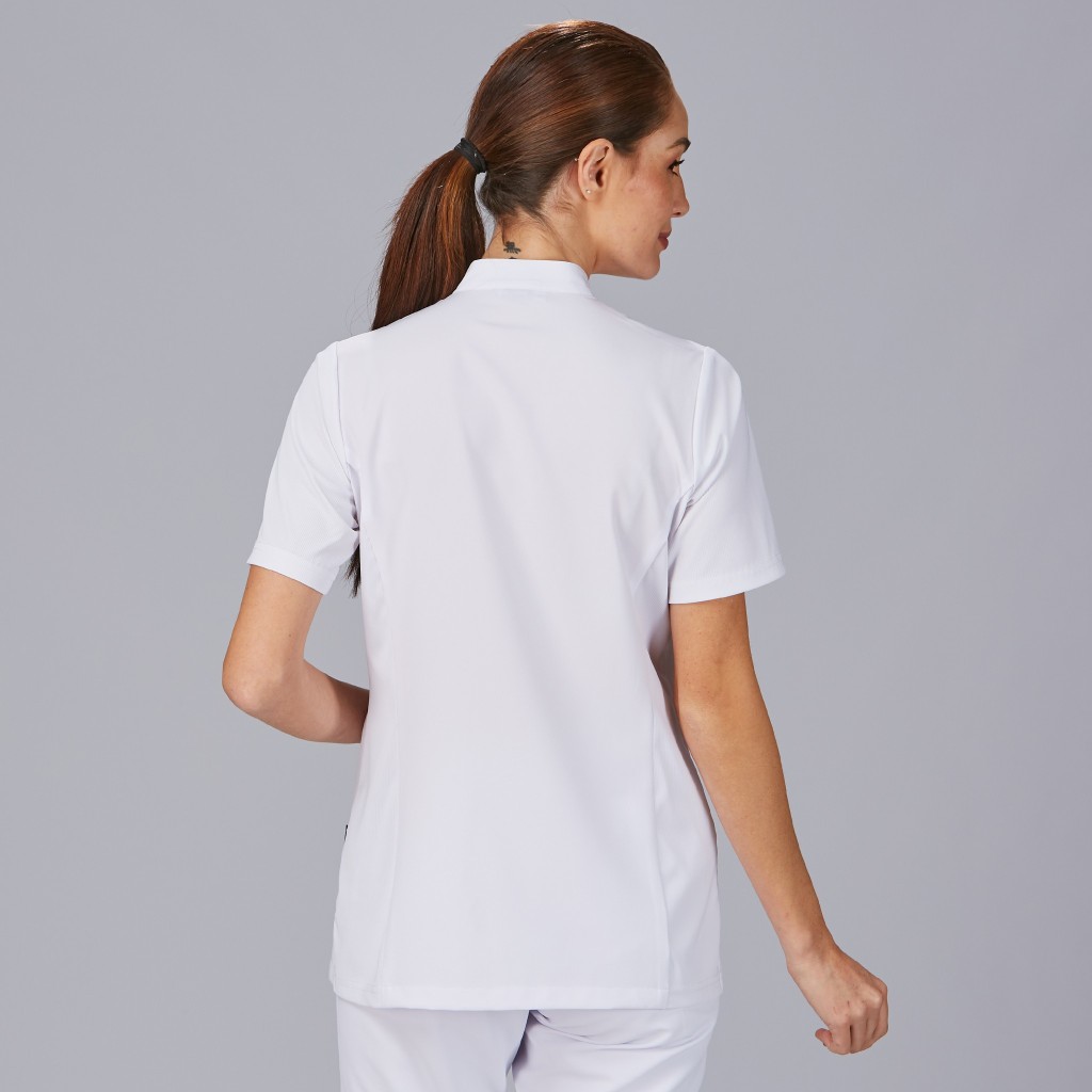 Blusa Mujer Mangas Canalé Della – WORKERS UNIFORMES