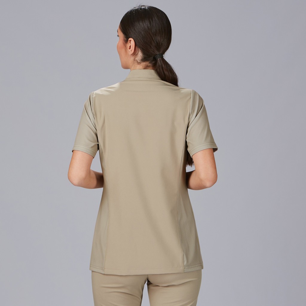 Blusa Mujer Mangas Canalé Della – WORKERS UNIFORMES