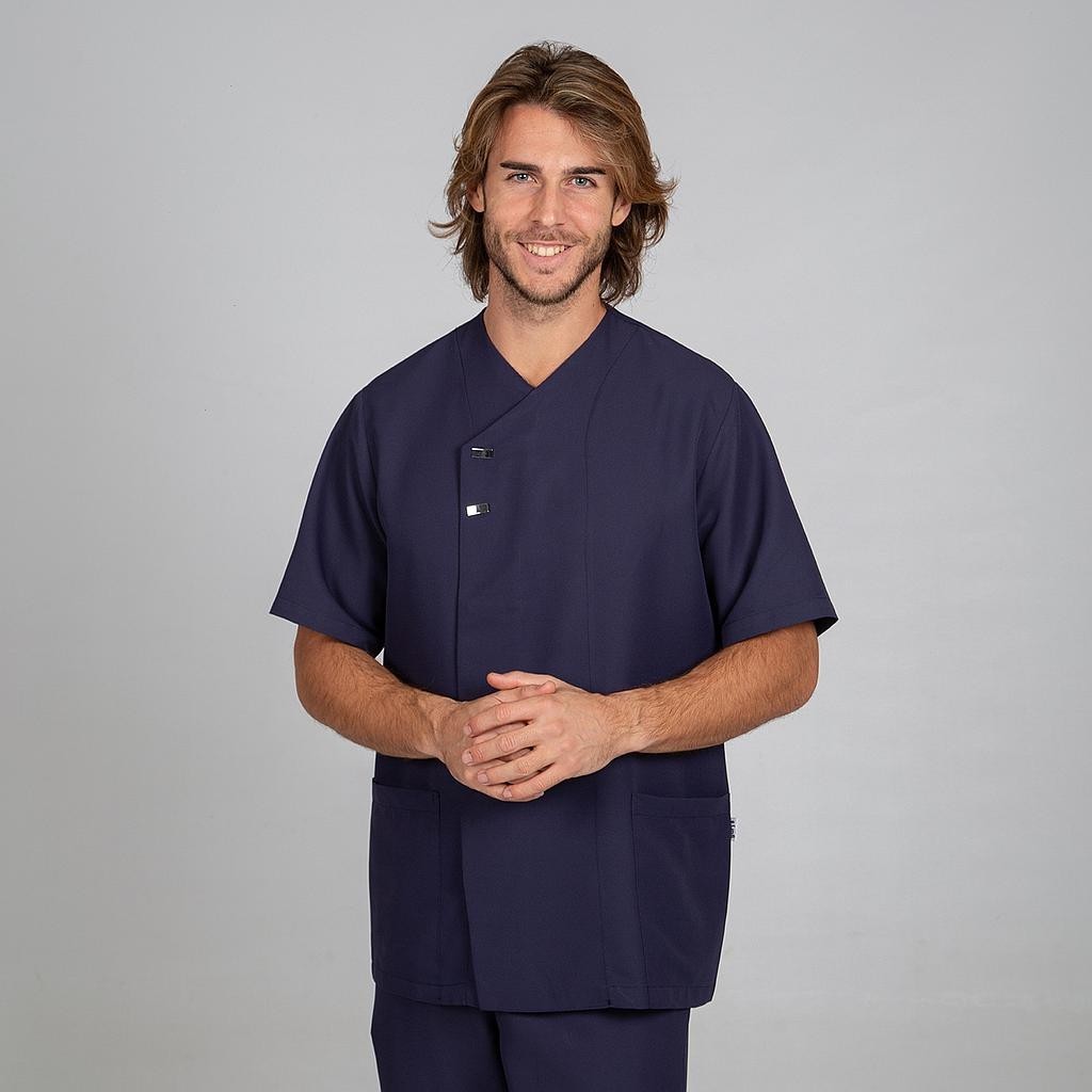 Blusa sanitaria hombre Hugo cómoda y resistente | Workers Uniformes