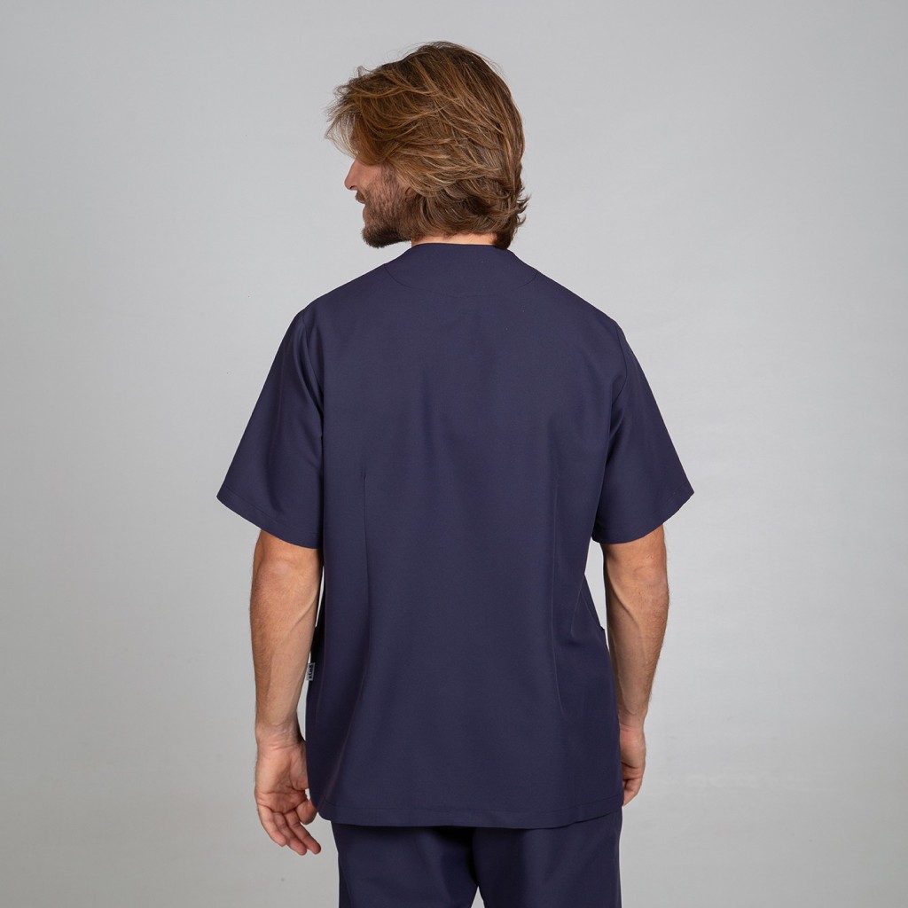 Blusa sanitaria hombre Hugo cómoda y resistente | Workers Uniformes