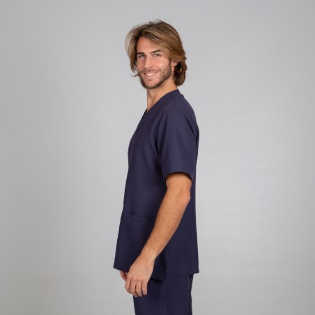 Blusa sanitaria hombre Hugo cómoda y resistente | Workers Uniformes