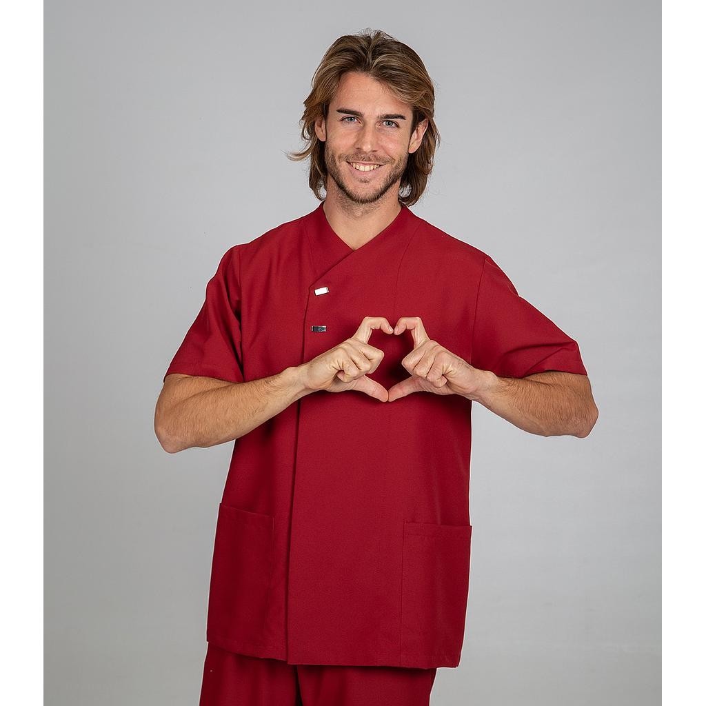 Blusa sanitaria hombre Hugo cómoda y resistente | Workers Uniformes