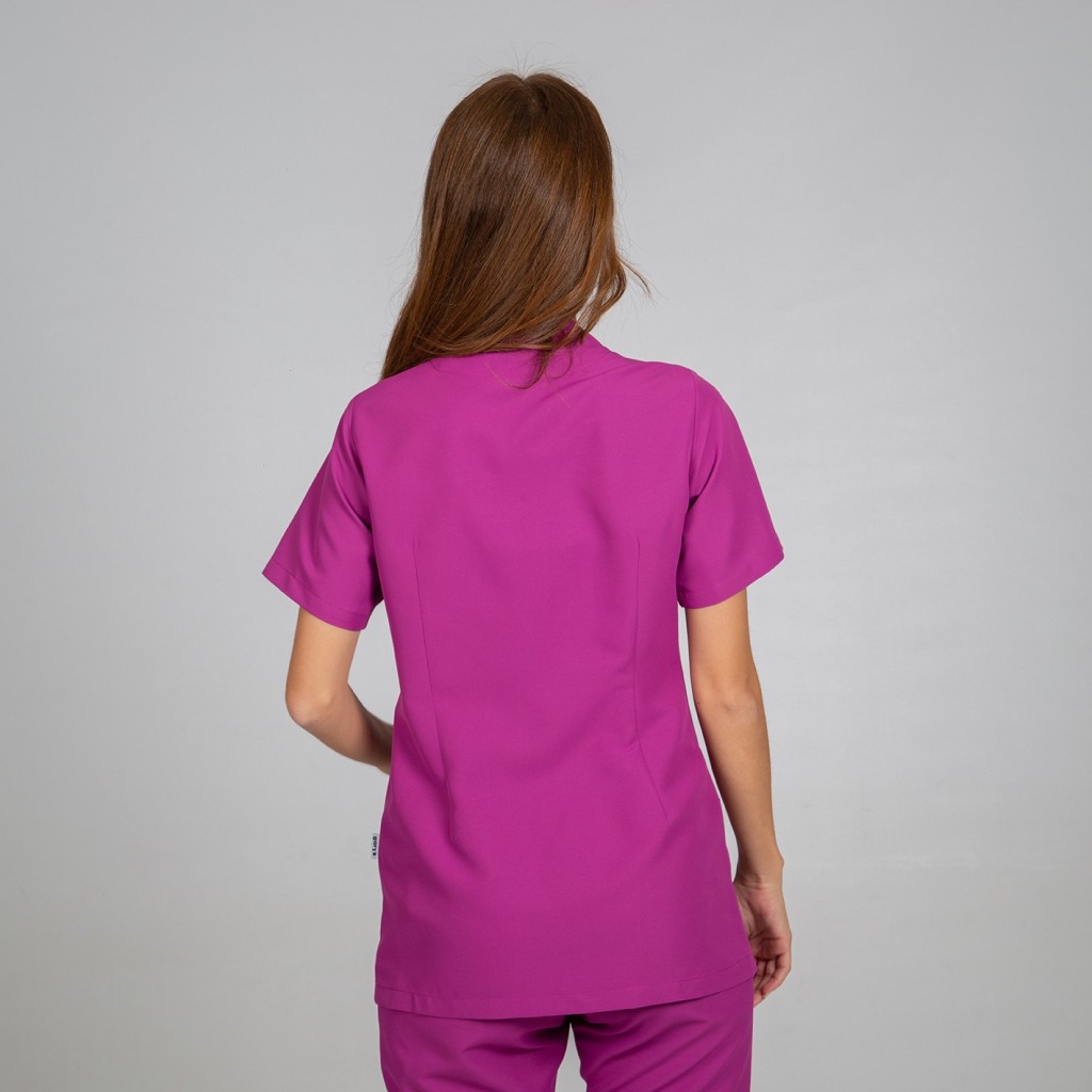 Blusa sanitaria mujer Elena cómoda y antibacteriana | Workers Uniformes