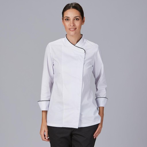 Chaqueta de Cocina Mujer DANA – Uniformes Profesionales Hostelería