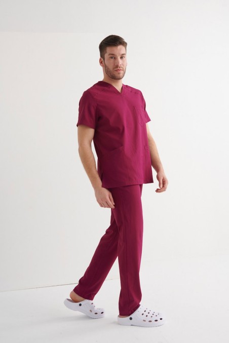 Casaca Sanitaria Cuello V Phoenix 23.24 – WORKERS UNIFORMES