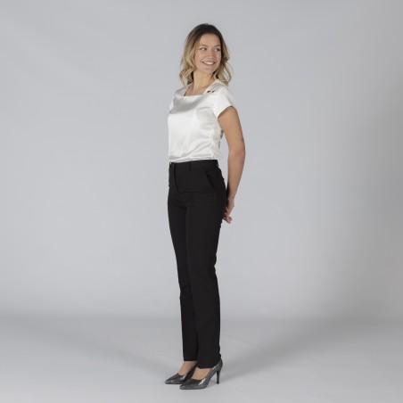 Pantalón mujer goma trasera TRIVIAL 700006 | WORKERS UNIFORMES