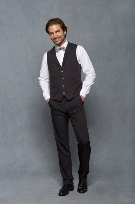 Pantalón de vestir hombre Regular Fit Monza | WORKERS UNIFORMES