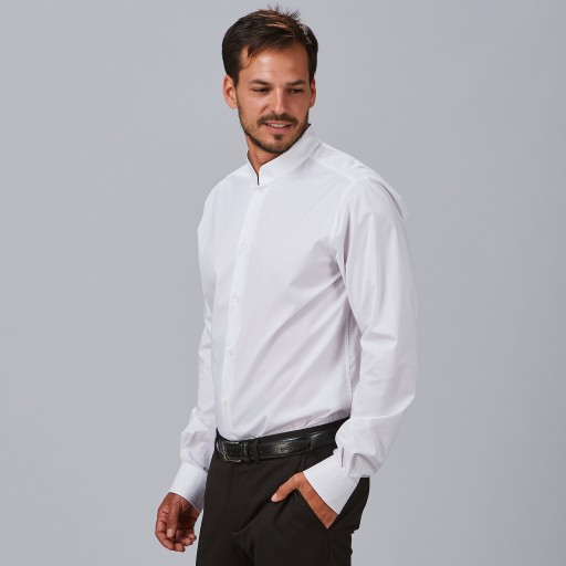 CAMISA HOMBRE M/L C/MAO SLIM FIT ELASTAN "RED LINE" 2