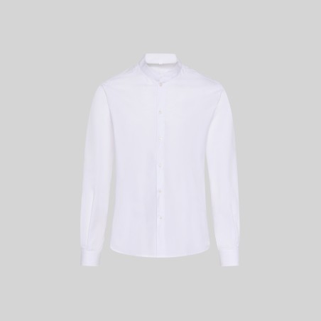 Camisa hombre cuello mao slim fit Garys Red Line | Workers Uniformes