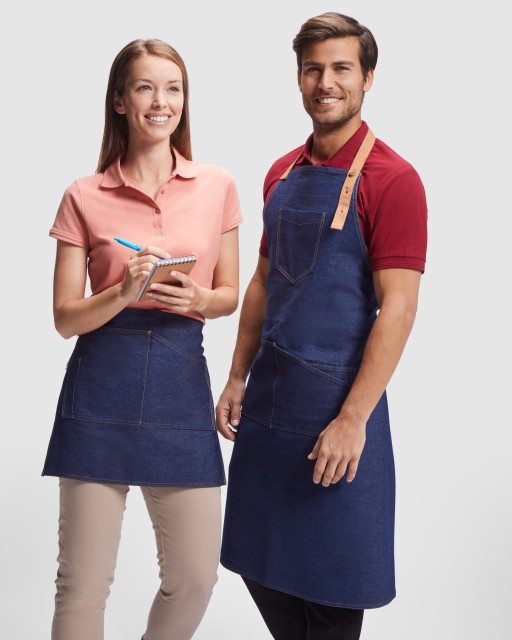 Delantal largo vaquero Roly DE9126 | WORKERS UNIFORMES 2