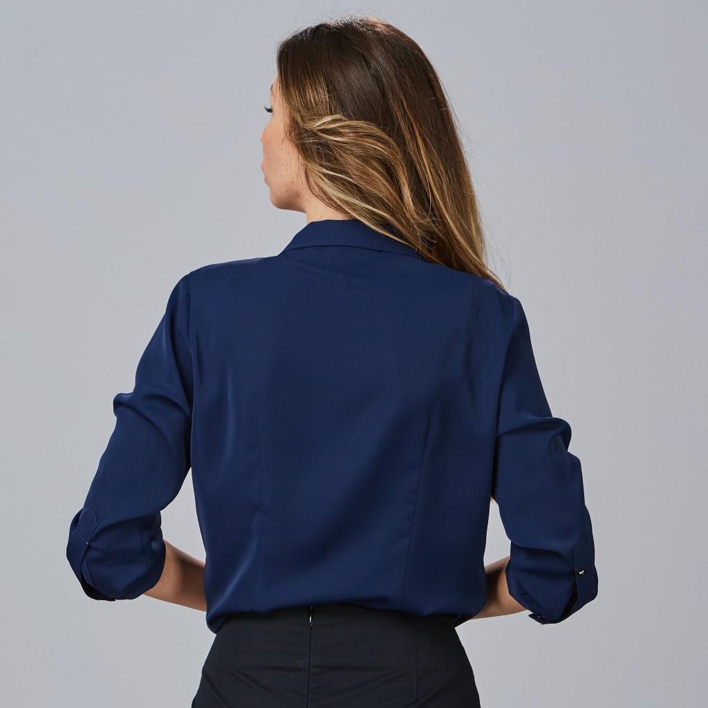 Blusa Mujer Lazo Flavia Tejido Breeze – WORKERS UNIFORMES