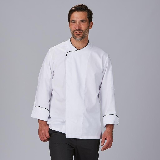 Chaqueta cocina hombre Abad manga larga | WORKERS UNIFORMES