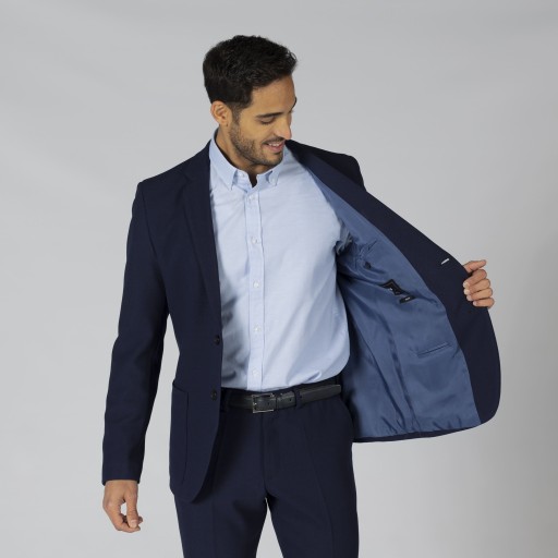 AMERICANA HOMBRE 2 BOTONES SLIM FIT WELFARE 2