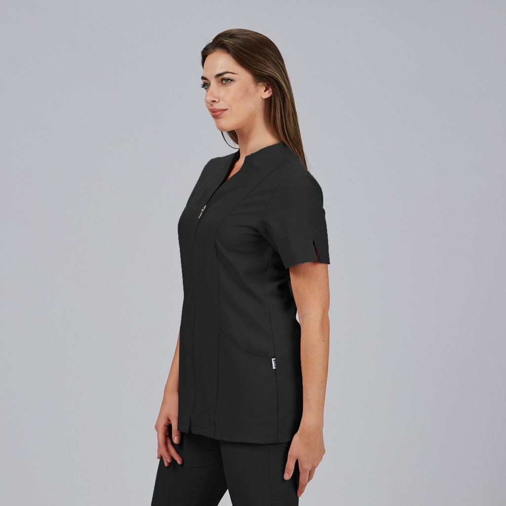 Blusa Abierta Mujer YANIRA | Workers Uniformes