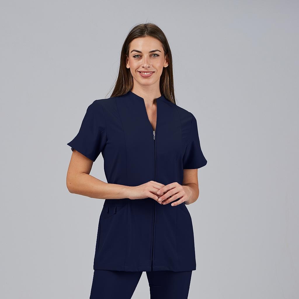 Blusa Abierta Mujer YANIRA | Workers Uniformes