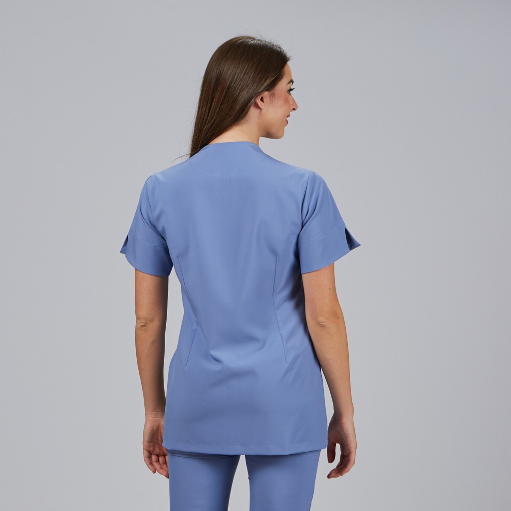 Blusa Abierta Mujer YANIRA | Workers Uniformes