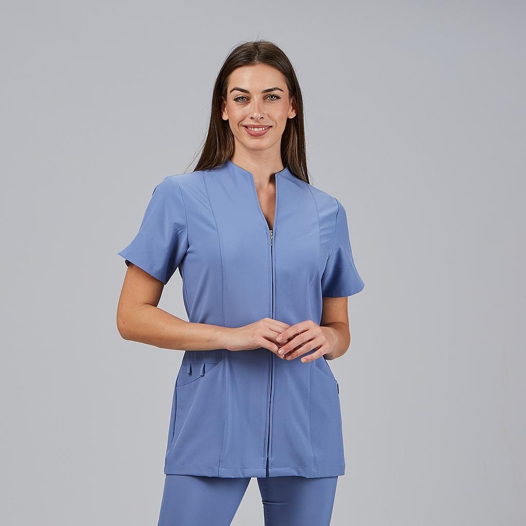 Blusa Abierta Mujer YANIRA | Workers Uniformes