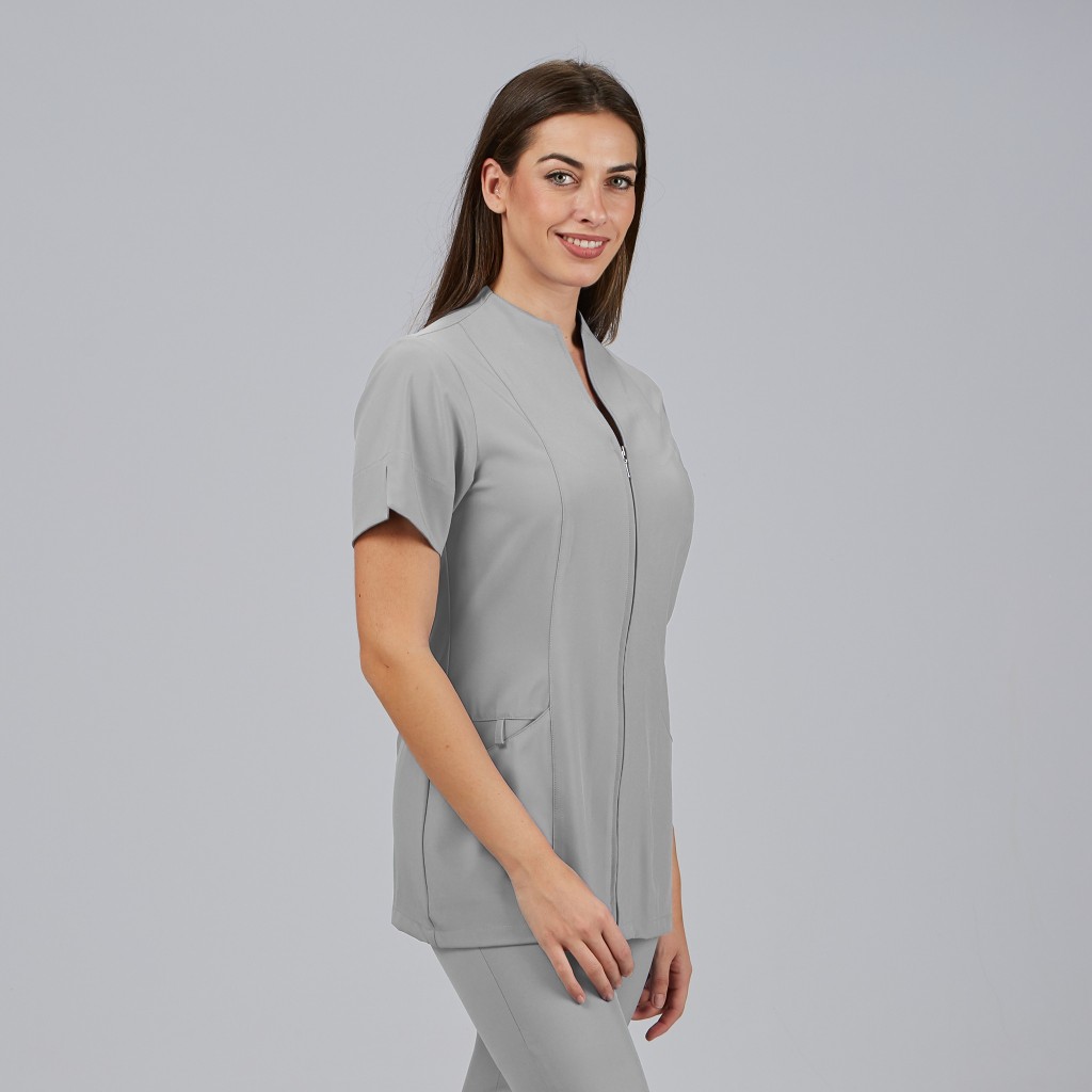 Blusa Abierta Mujer YANIRA | Workers Uniformes