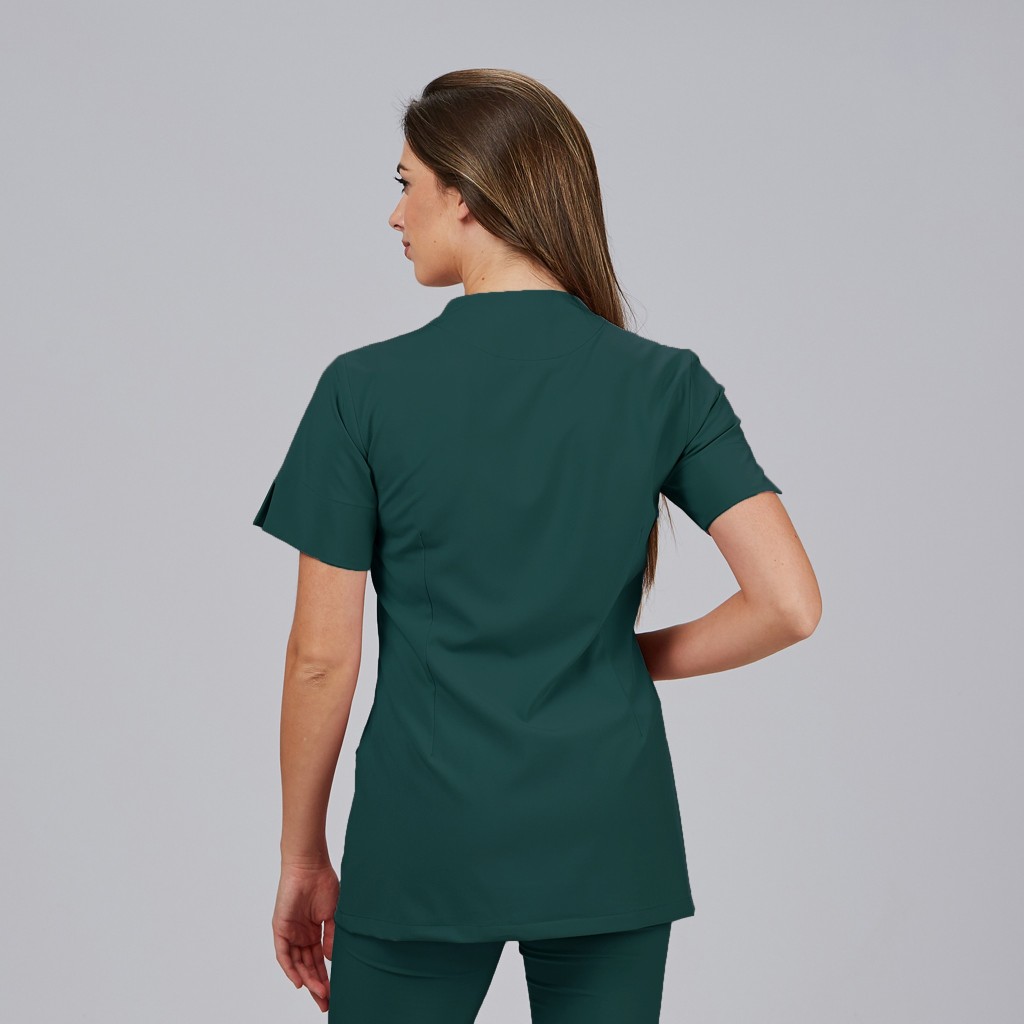 Blusa Abierta Mujer YANIRA | Workers Uniformes