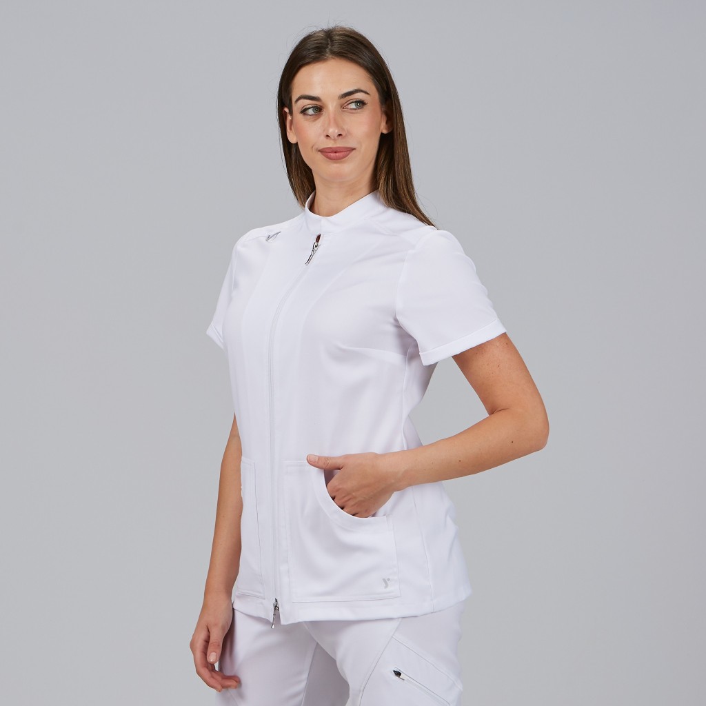 Blusa Mujer Abierta Amy – WORKERS UNIFORMES