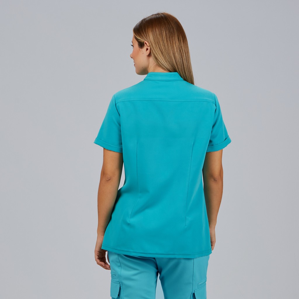 Blusa Mujer Abierta Amy – WORKERS UNIFORMES