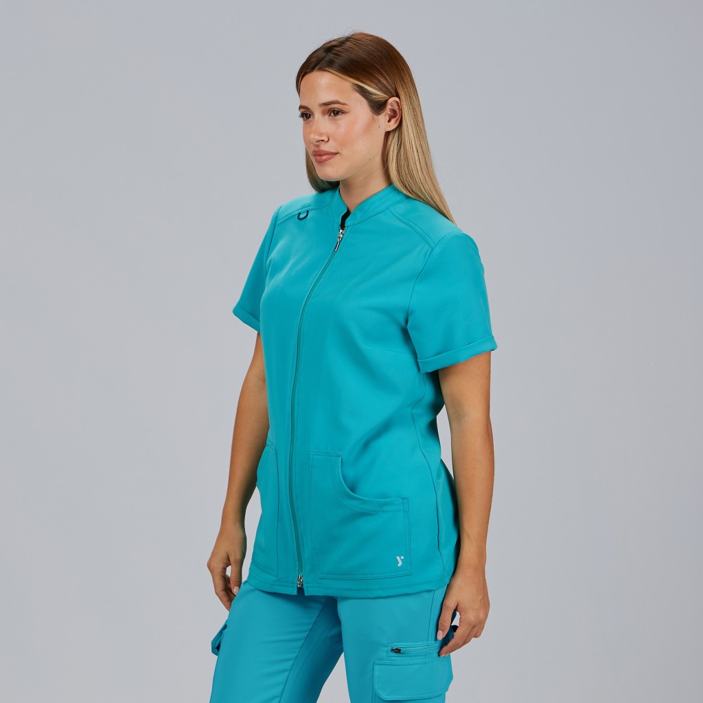 Blusa Mujer Abierta Amy – WORKERS UNIFORMES