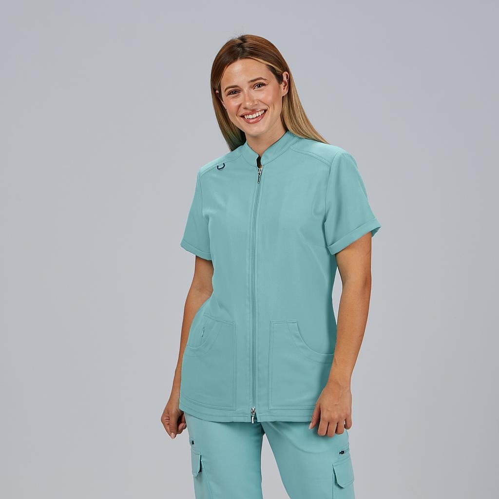 Blusa Mujer Abierta Amy – WORKERS UNIFORMES