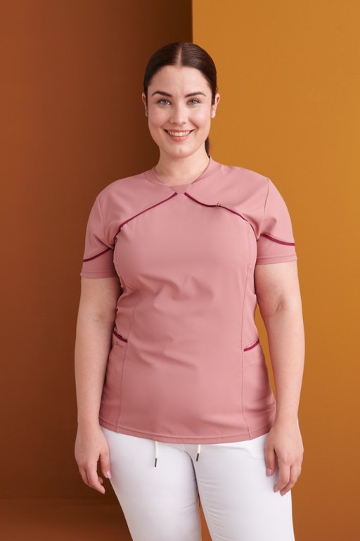 Casaca Sanitaria Cuello V Rib Slim Fit – WORKERS UNIFORMES 2