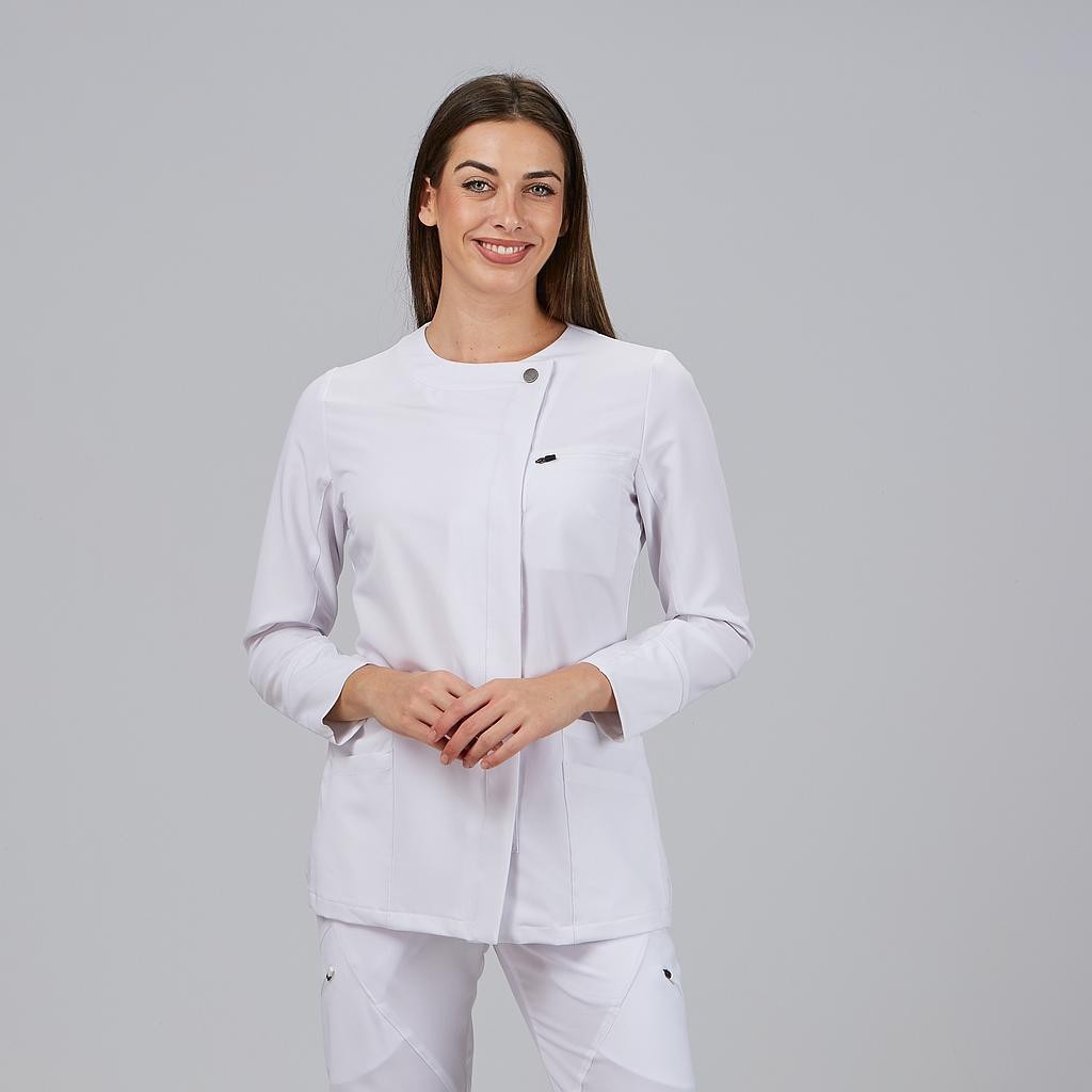 Blusa Mujer Abierta M/L Marina – WORKERS UNIFORMES