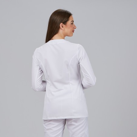 Blusa Mujer Abierta M/L Marina – WORKERS UNIFORMES