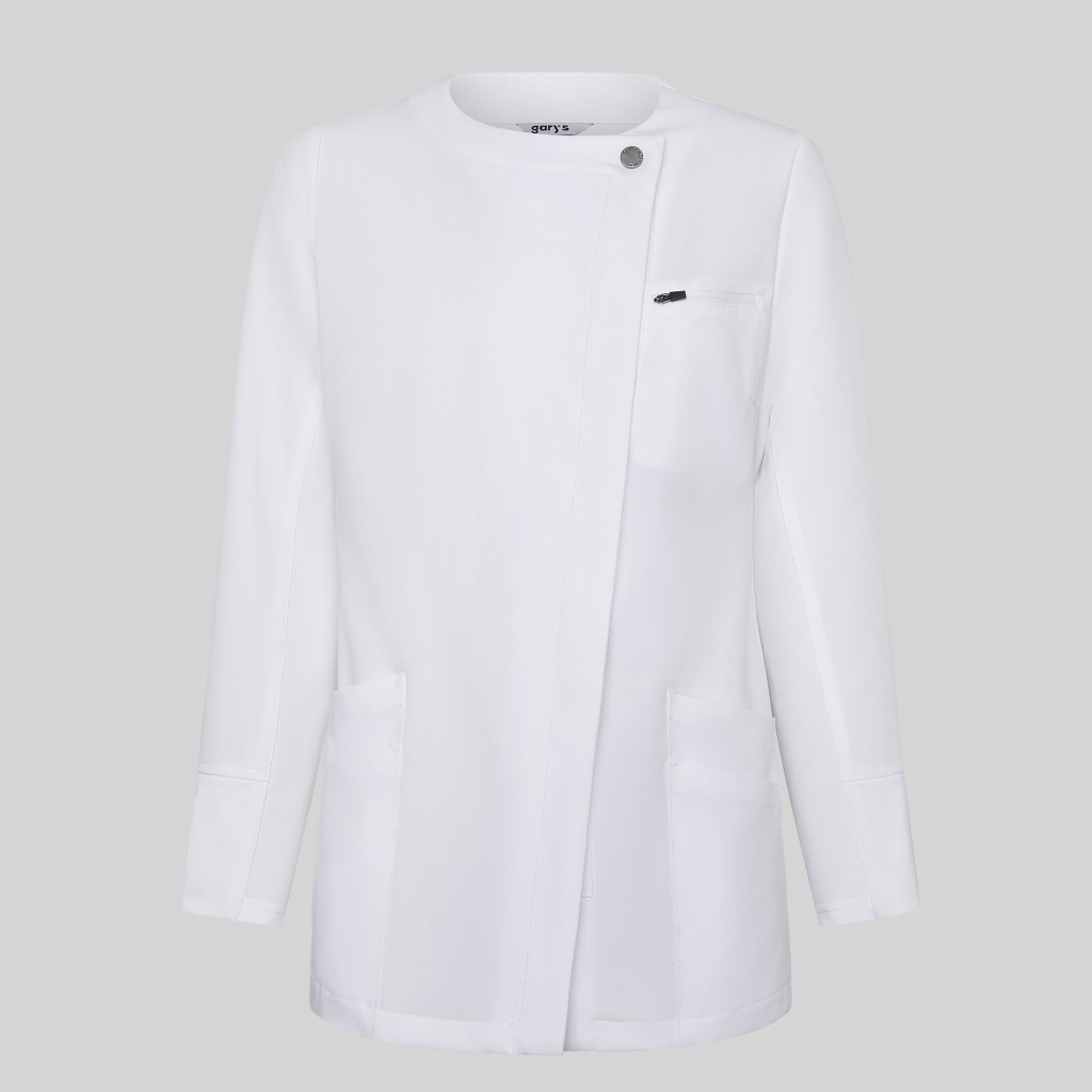 Blusa Mujer Abierta M/L Marina – WORKERS UNIFORMES