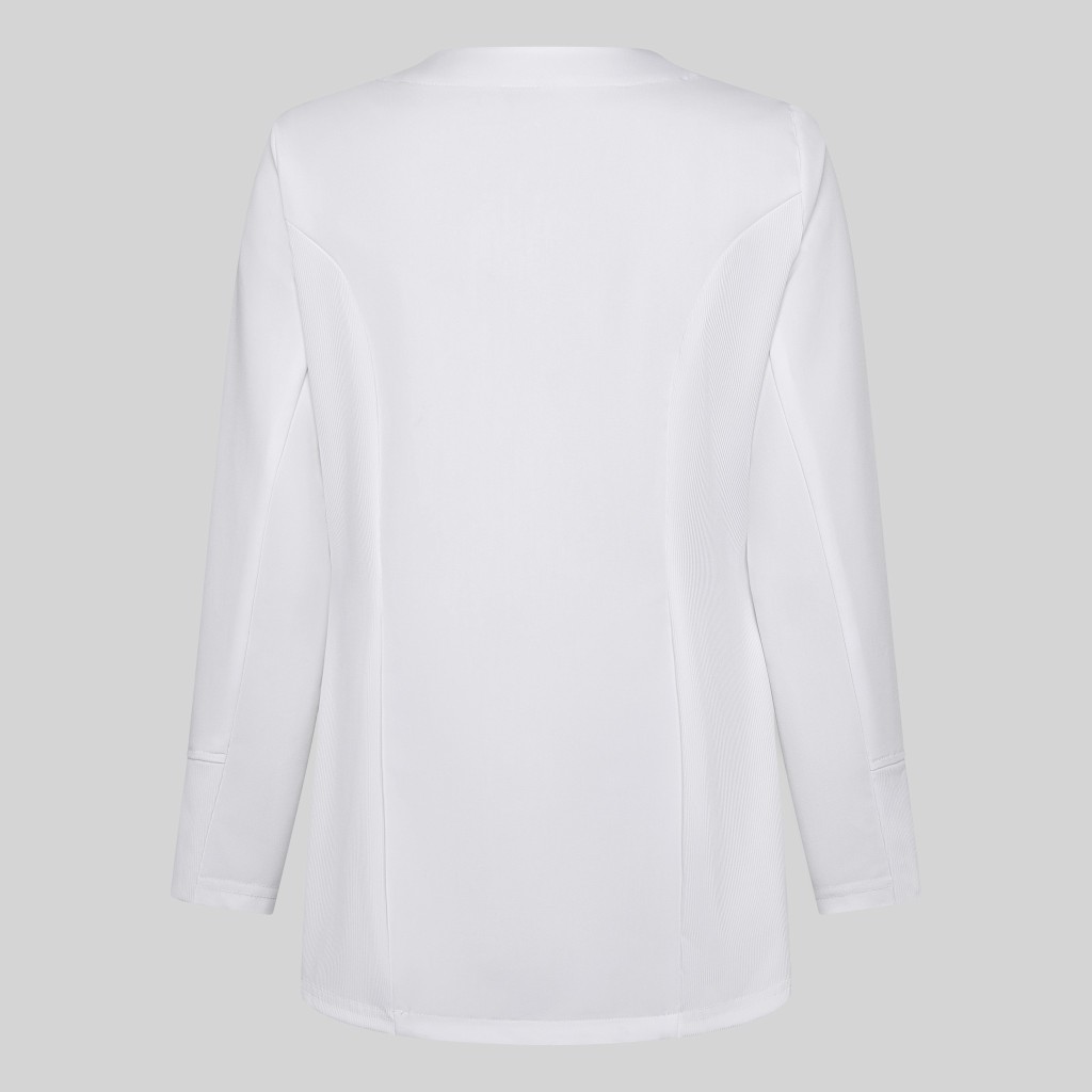 Blusa Mujer Abierta M/L Marina – WORKERS UNIFORMES