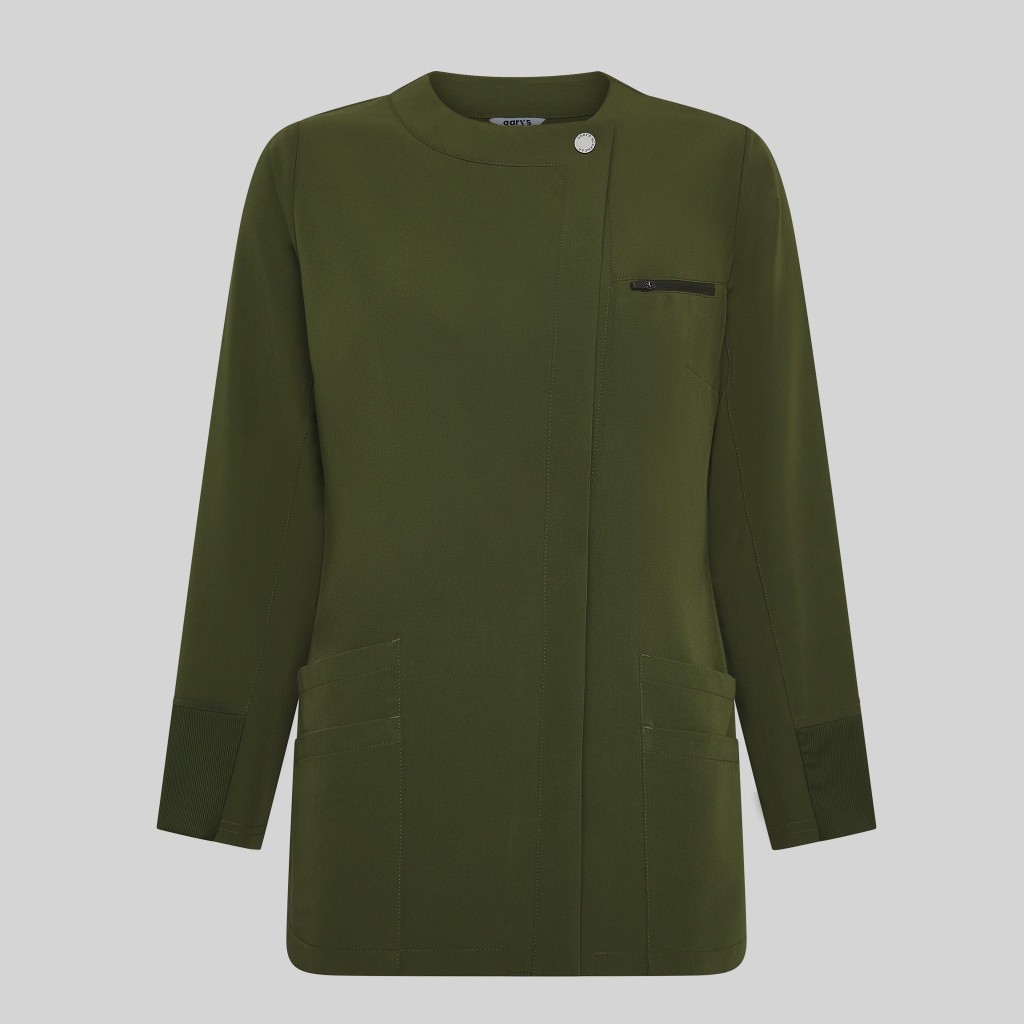 Blusa Mujer Abierta M/L Marina – WORKERS UNIFORMES