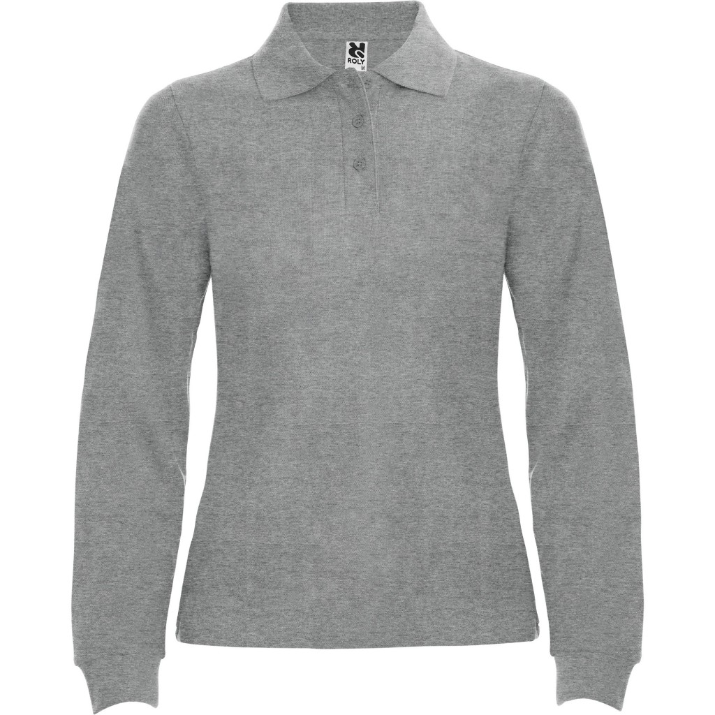 Polo mujer manga larga Roly Estrella PO6636 | WORKERS UNIFORMES